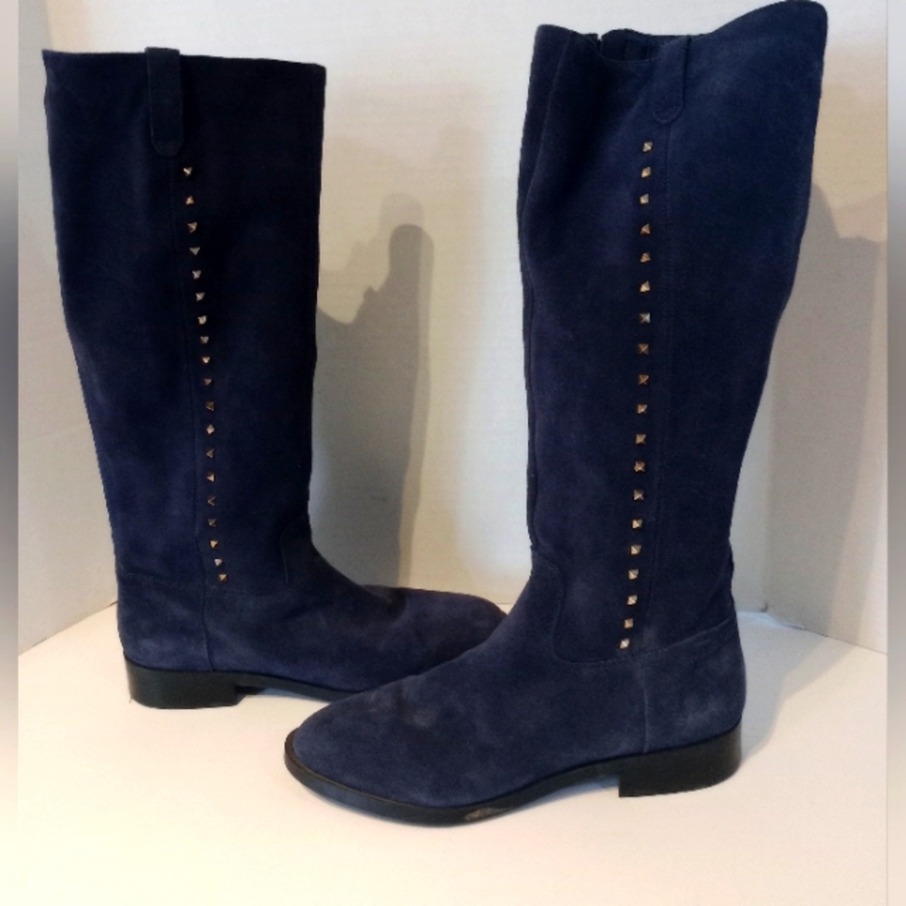 Marc Fisher Blue Over the Knee Boots